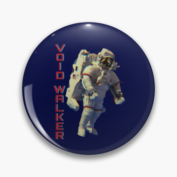 Item preview, Void Walker Astronaut Retro Glitch Art designed and sold by ZJDesignsArt.