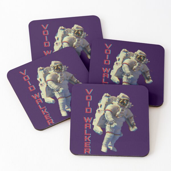 Item preview, Void Walker Astronaut Retro Glitch Art designed and sold by ZJDesignsArt.