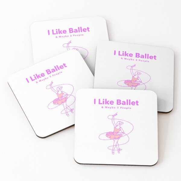 Item preview, I Like Ballet and Maybe 3 People designed and sold by MagnumVeritasPrints.