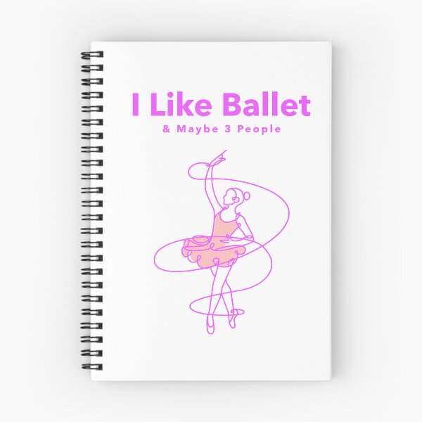 Item preview, I Like Ballet and Maybe 3 People designed and sold by MagnumVeritasPrints.