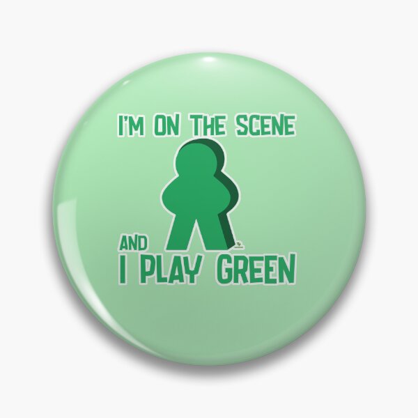 Item preview,  Green on Scene Fun Game Piece Choice designed and sold by mytshirtfort.
