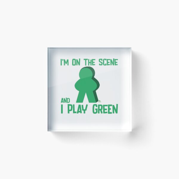 Item preview,  Green on Scene Fun Game Piece Choice designed and sold by mytshirtfort.