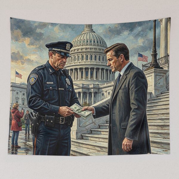 Item preview, Corruption at the U.S. Capitol designed and sold by nikkolaus.