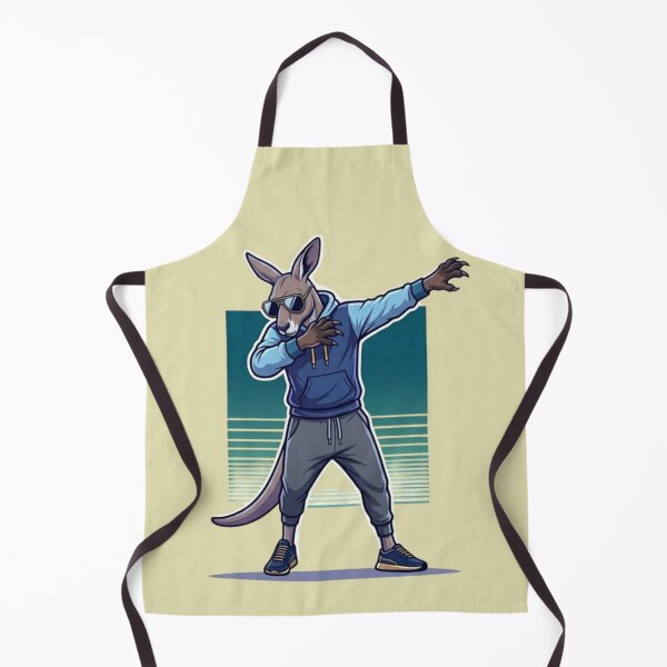 Item preview, Dabbing Kangaroo – Funny Animal Art designed and sold by Dogandesighn.