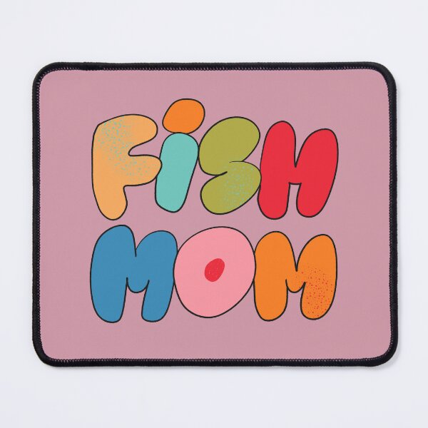 Item preview, Fish Mom (Lilac) designed and sold by yellowflowerhut.