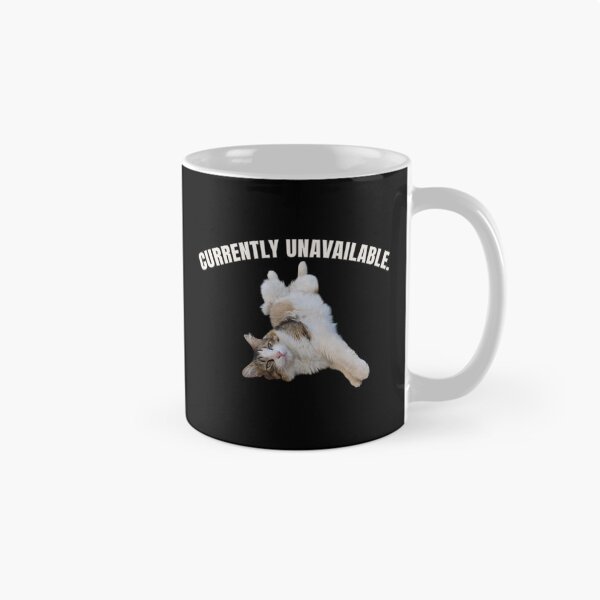 Item preview, Currently Unavailable - Funny Lazy Cat Meme designed and sold by MB-CatPrints.