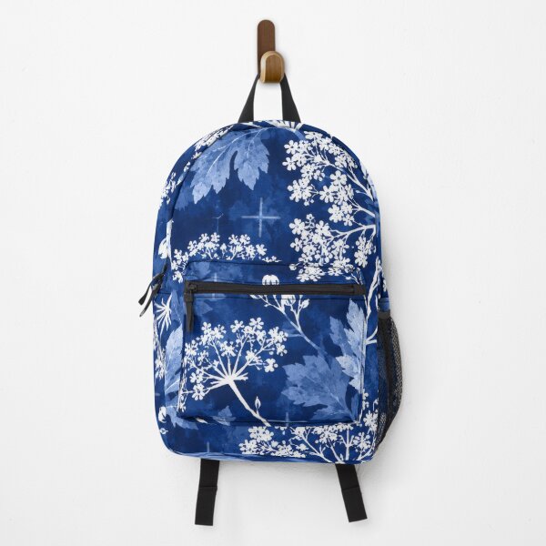 Item preview, Oriental blossom in deep blue designed and sold by scicilysimonee.
