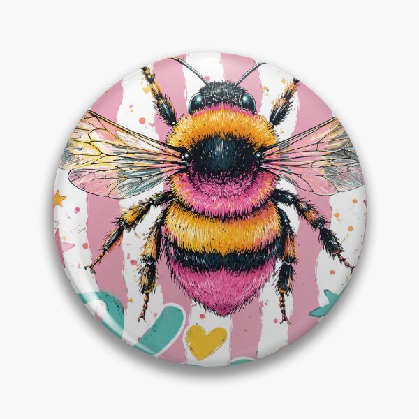 Item preview, Bee Kind Kindness Preppy Striped Summer Aesthetic designed and sold by VGAfanatic.