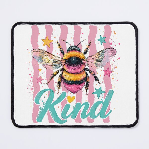 Item preview, Bee Kind Kindness Preppy Striped Summer Aesthetic designed and sold by VGAfanatic.