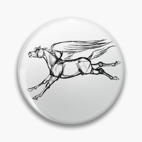 Item preview, SelectArcane Pegasus Only Logo - Black designed and sold by SelectArcane.