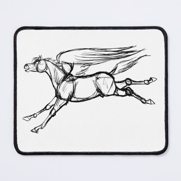 Item preview, SelectArcane Pegasus Only Logo - Black designed and sold by SelectArcane.
