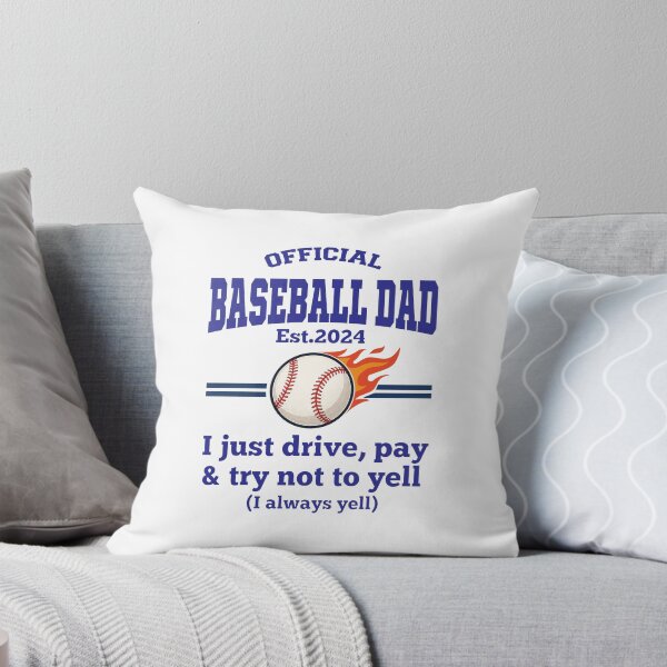Item preview, Official Baseball Dad Est 2024 – Funny Baseball Dad Gift – I just Drive, Pay and Try Not Yell designed and sold by inkframe.