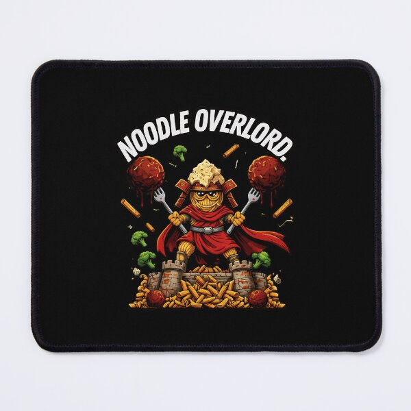 Item preview, Noodle Overlord – Funny Samurai Pasta Warrior | Humorous Food Lover designed and sold by Cree8if.
