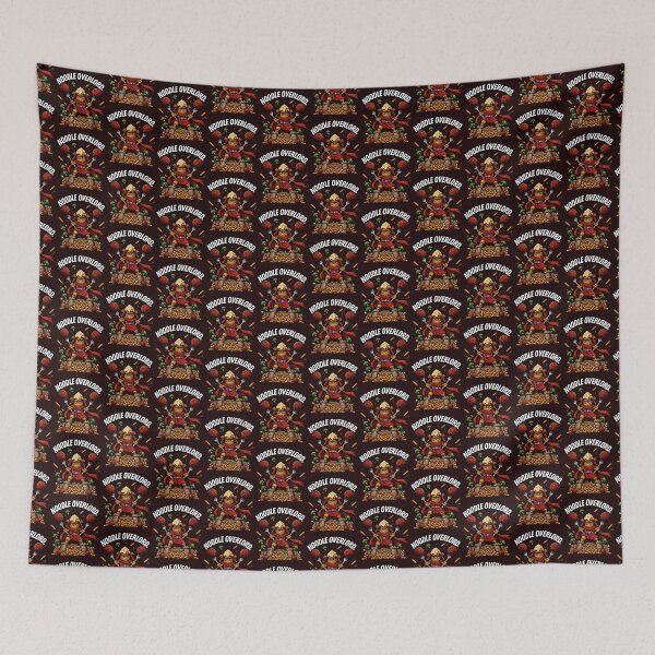 Item preview, Noodle Overlord – Funny Samurai Pasta Warrior | Humorous Food Lover designed and sold by Cree8if.