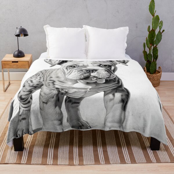 Item preview, Cute Bulldog Puppy Portrait Dog Mom And Dog Dad Gift designed and sold by LoveNurseries.