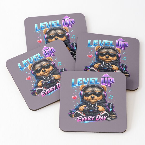 Item preview, Yorkie Gamer Energy – Level Up Every Day Gaming Design designed and sold by Yorkie Magic Studio .