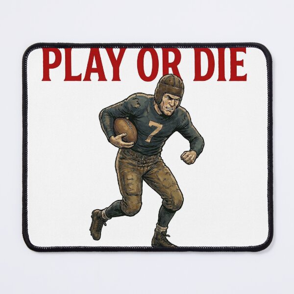Item preview, Play Or Die - Vintage Football Player Since 1860 Colored designed and sold by AMSPHY.