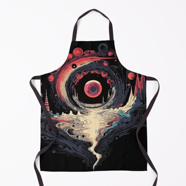 Item preview, Black Hole Cosmic Vortex Surreal Deep Space Sci Fi Art designed and sold by NaturesRepose.