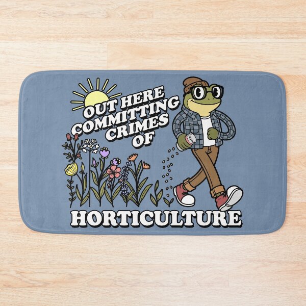 Item preview, Committing Crimes of Horticulture  designed and sold by ninthstreet.
