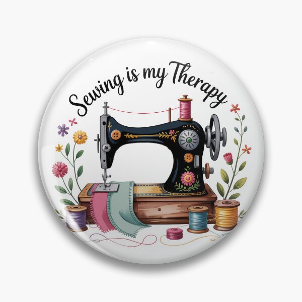 Item preview, Sewing Is My Therapy Love of Sewing designed and sold by AleksandraJac05.
