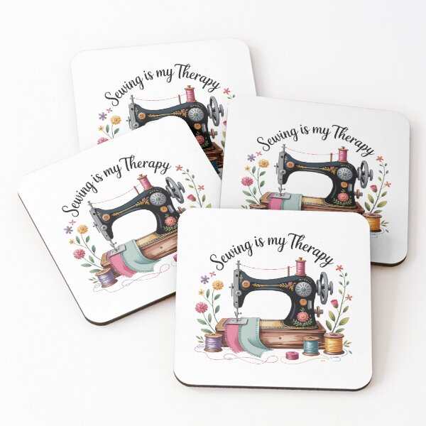 Item preview, Sewing Is My Therapy Love of Sewing designed and sold by AleksandraJac05.