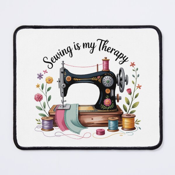 Item preview, Sewing Is My Therapy Love of Sewing designed and sold by AleksandraJac05.