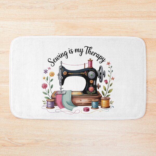 Item preview, Sewing Is My Therapy Love of Sewing designed and sold by AleksandraJac05.