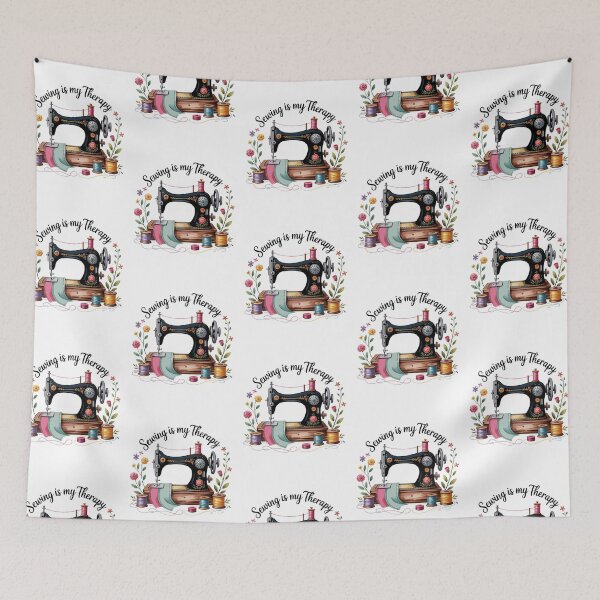 Item preview, Sewing Is My Therapy Love of Sewing designed and sold by AleksandraJac05.