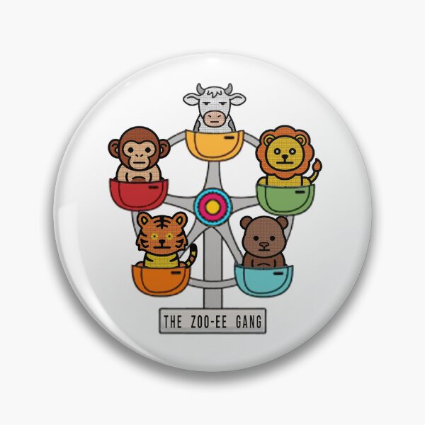 Item preview, The Zoo-ee Gang Ferris Wheel - Drysmirk - Collection designed and sold by DrySmirk.