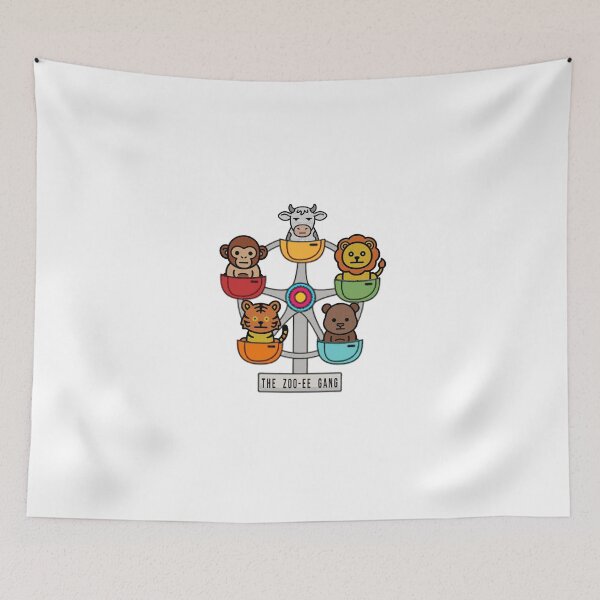 Item preview, The Zoo-ee Gang Ferris Wheel - Drysmirk - Collection designed and sold by DrySmirk.