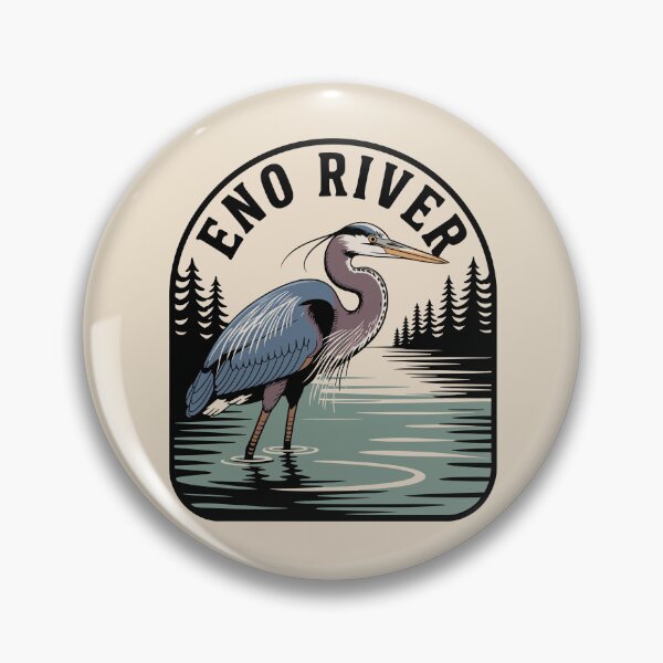 Item preview,  Eno River-Great Blue Heron designed and sold by JessArty ⭐⭐⭐⭐⭐.