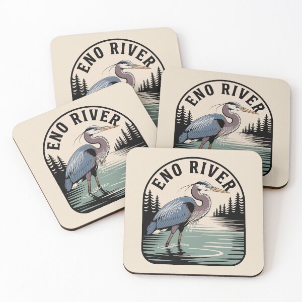 Item preview,  Eno River-Great Blue Heron designed and sold by JessArty ⭐⭐⭐⭐⭐.