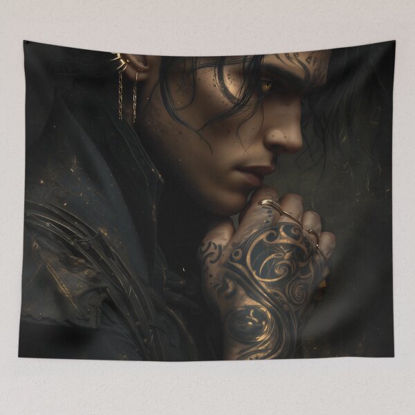 Item preview, The Silence of the Gilded Mark designed and sold by oanaunciuleanu.