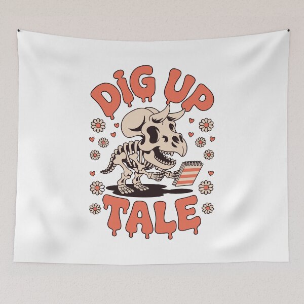 Item preview, Dig Up Tale Dinosaur Skeleton designed and sold by DamenGphix.