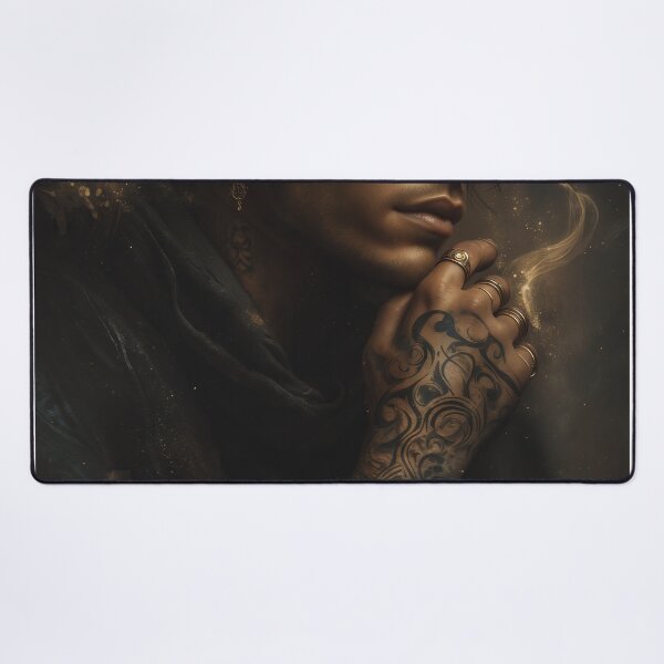 Item preview, The Silence of the Gilded Mark designed and sold by oanaunciuleanu.