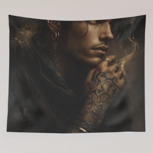 Item preview, The Silence of the Gilded Mark designed and sold by oanaunciuleanu.
