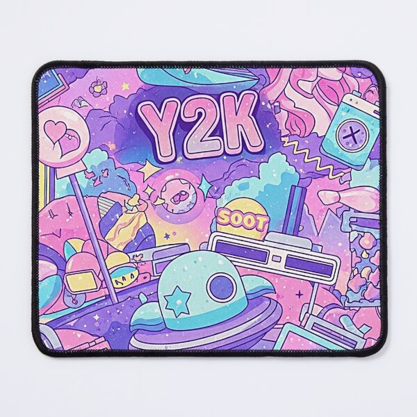 Item preview, Pastel Y2K Aesthetic Collage Art of Cyber Dreams designed and sold by SholoStudio.