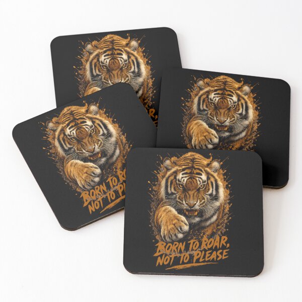 Item preview, Born To Roar, Not To Please designed and sold by gomood.