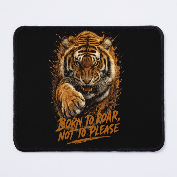 Item preview, Born To Roar, Not To Please designed and sold by gomood.