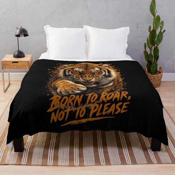 Item preview, Born To Roar, Not To Please designed and sold by gomood.