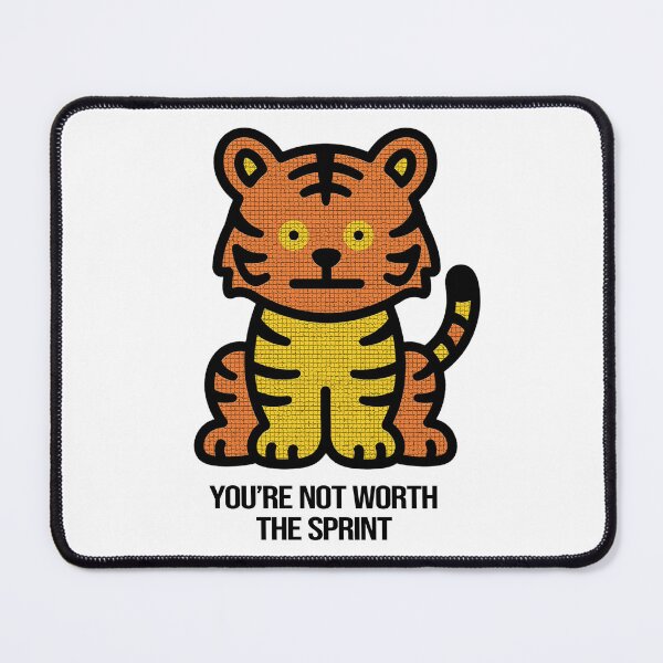 Item preview, You’re Not Worth The Sprint - Drysmirk - Zoo-ee Gang designed and sold by DrySmirk.