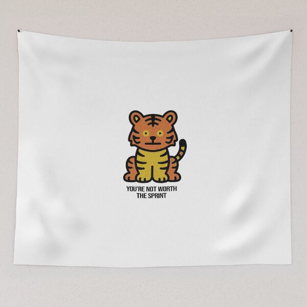 Item preview, You’re Not Worth The Sprint - Drysmirk - Zoo-ee Gang designed and sold by DrySmirk.