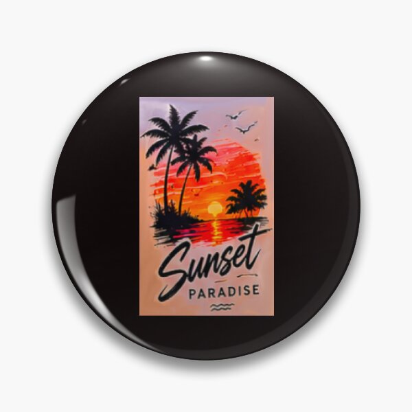 Aperçu de l'œuvre Sunset paradise créée et vendue par REDART69.