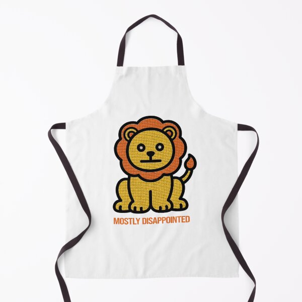 Item preview, Mostly Disappointed Lion - Drysmirk - Zoo-ee Gang designed and sold by DrySmirk.