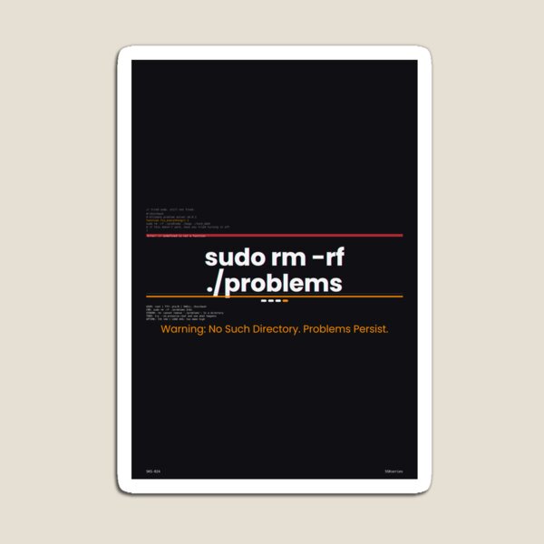 Item preview, RETRO TERMINAL: sudo rm -rf My Problems — 5SK Series #36 designed and sold by 5SKseries.