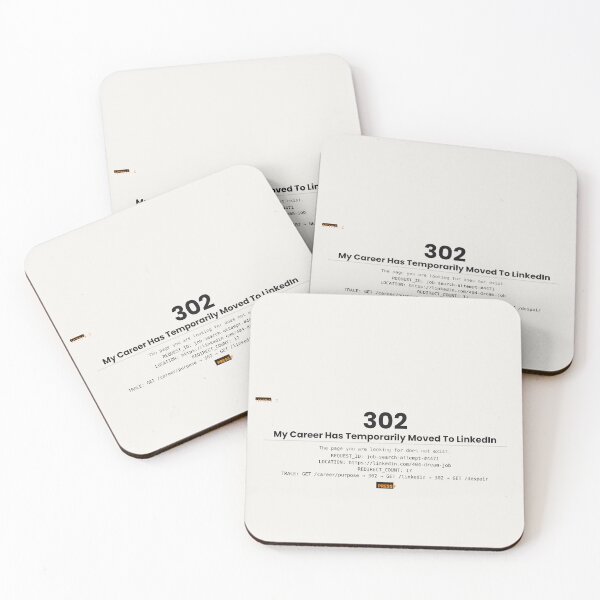 Item preview, HTTP 302: My Career Has Temporarily Moved To LinkedIn designed and sold by 5SKseries.