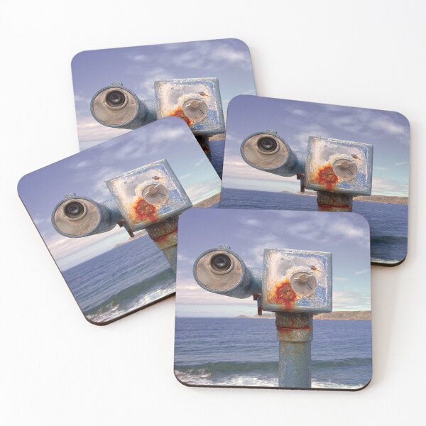 Item preview, Rusty Telescope at Sennen Cove, Cornwall designed and sold by Art-of-darkness.