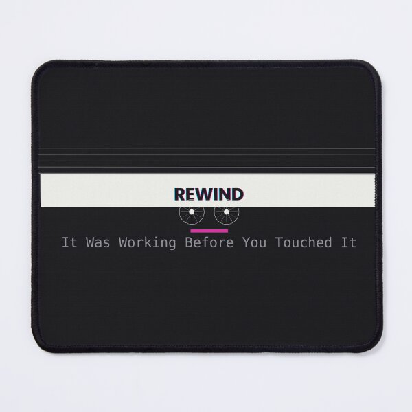 Item preview, VHS ERROR: This Feature Was Working Before You Rewound It designed and sold by 5SKseries.