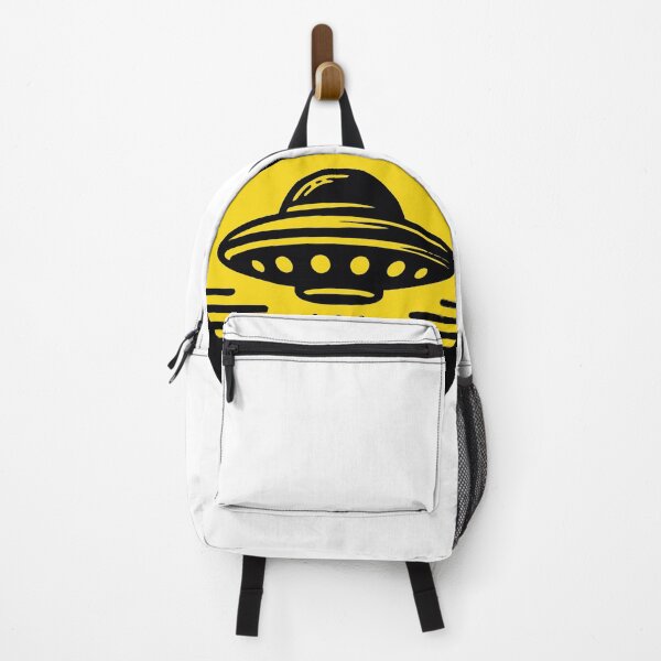 Item preview, Retro UFO Spaceship Emblem - Vintage Alien Abduction Art designed and sold by Centaurosticker.