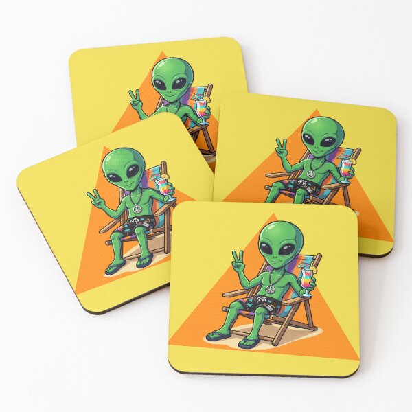 Item preview, Alien, Summer Time. designed and sold by Eteriano.
